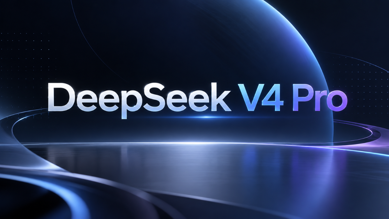 DeepSeek V4 Pro AI 模型圖。